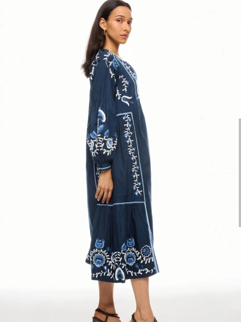 Sea New York Inga Dress 100% Cotton Size Small - Picture 2 of 14